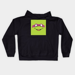 Donatello TMNT Mask Design, Artwork, Vector, Graphic Kids Hoodie